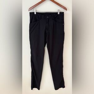 Lululemon Men's ABC Classic Fit 5 Pocket Dress Pants Size 34 X 35 Black